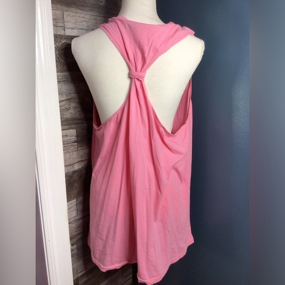 Cato 14/16w  pink sleeveless tank top with scoop neck. (0048) - Picture 3 of 7